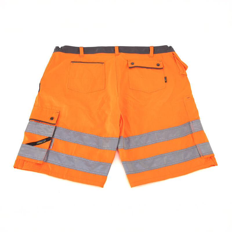 Wikland Orange & Grey Hi-Vis Shorts | Unissued, , large image number 1